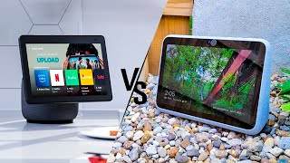 Echo Show 10 Vs Facebook Portal Go  Which Smart Display Should you buy [upl. by Aicsile]