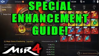 MIR4  Special Enhancement Guide Upgrade Magic Stones Spirit Treasures Spectrumite More [upl. by Becker]