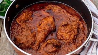 AFRICAN CHICKEN STEW  The Best Chicken Tomato Stew  Cameroonian Chicken Stew [upl. by Adelaja477]