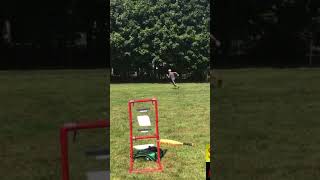 Christian Stretches a Single Into a Inside The Park Homer youtubeshorts wiffleball [upl. by Hujsak]