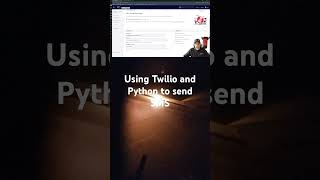 Using Twilio and Python to send SMS coding software python sms [upl. by Aitnyc800]