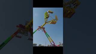 Freak Out Ride At The Highwood Pumpkin Fest 2024 carnivalrides funfairrides autumnfestival [upl. by Tarra]