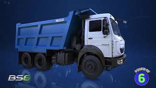 Tata Motors MampHCV 28T Tippers  BS6 Range [upl. by Shrier]