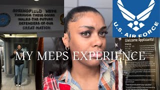 MY MEPS EXPERIENCE 2024 I GOT YELLED AT 🥲 [upl. by Rebmetpes985]