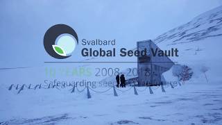 Svalbard Global Seed Vault 10 years [upl. by Nataniel]