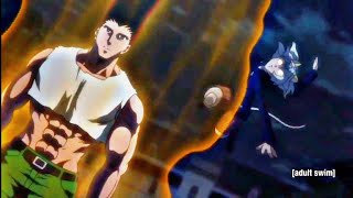 Gon VS Pitou Full Fight HD English Dub Hunter X Hunter [upl. by Barrie]