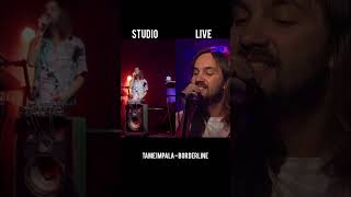 Tame Impala borderline studio version vs live performance [upl. by Aisan]