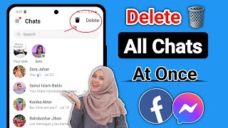 How To Delete All Of Your Messages On Facebook Messenger At Once [upl. by Rimisac]