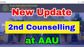 New Update  2nd Counselling at AAU  AAU Admission 2024  MixedUp GK [upl. by Duston]