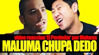 Maluma  El Perdedor REACCION Coreano Loco [upl. by Nevart]