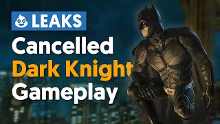 GAMEPLAY LEAK  Cancelled PS3 Batman Game [upl. by Ruth]