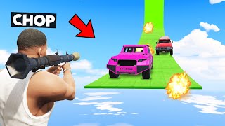 GTA 5 RPG VS INSURGENTS BUT WITH SUPERFAST CARS AND CHOP [upl. by Polloch700]