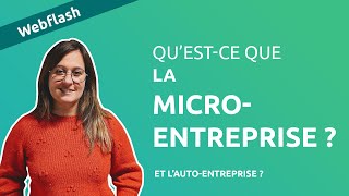 Questce quune microentreprise [upl. by Enyaz]