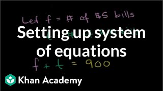 Trolls tolls and systems of equations  Algebra II  Khan Academy [upl. by Yentrac28]