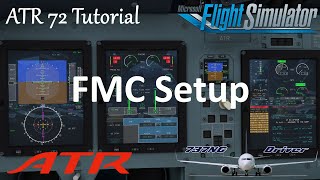 ATR 72 amp 42 Tutorial 2 FMC Setup  Real Airline Pilot [upl. by Assile596]