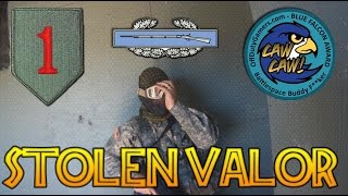 STOLEN VALOR 11B 1ST ID FORT POLK UNIT 9  SPARTAN117GW [upl. by Sheehan]