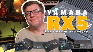 Yamaha RX5 and RX drum machines timeline [upl. by Akilegna337]