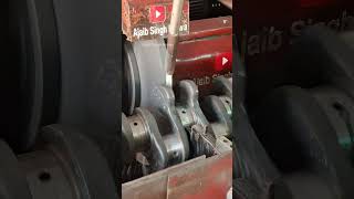 Crank grinding cummins kirloskar automobile engineering repair jcb toptrending backholoader [upl. by Aleece]