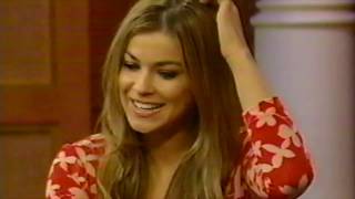 Carmen Electra On Regis amp Kelly 2001 [upl. by Enaj]