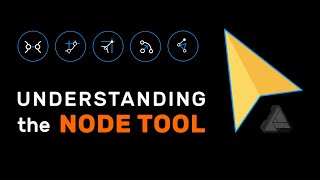 Affinity Designer iPad Node tool  Understanding how it works [upl. by Yesnnyl]