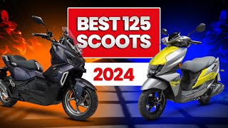 THE 10 BEST 125CC SCOOTERS for 2024 [upl. by Idmann]