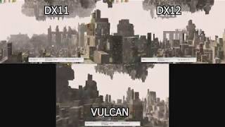 Graphics API Comparison  DirectX 11 vs DirectX 12 vs VULKAN [upl. by Aittam]