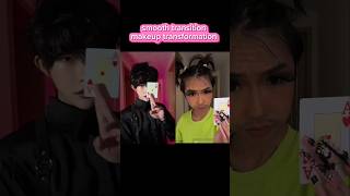 smooth transition makeup transformation beautytransformed makeuptransformation [upl. by Anela61]