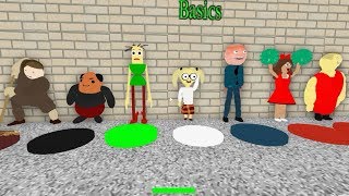 PLAY AS ALL CHARACTERS  BALDINAS BASICS ROBLOX MAP [upl. by Nierman651]