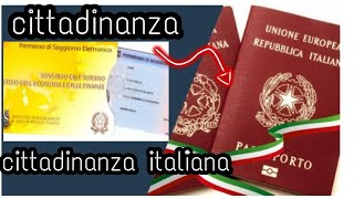 Cittadinanza italianaDocumenti Che Servono Per La Pratica Di Cittadinanzacitizenship [upl. by Euqenimod304]