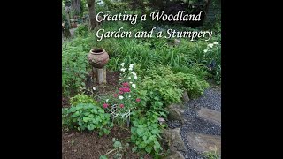 Creating a natural Woodland Garden and a Stumpery [upl. by Cirek424]