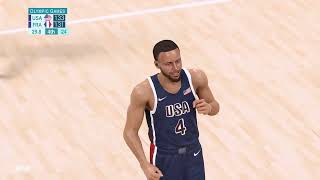 USA vs FRANCE FULL GAME HIGHLIGHTS  2024 Paris Basketball Olympic Games Highlights Today 2K24 [upl. by Nilorac]