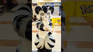 Nov 3rd Sunday First time dancing in public at QuadCon Northwoods Mall in Peoria IL furry [upl. by Anneehs]