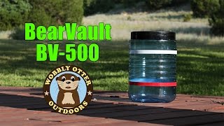 BearVault BV500 Bear Canister  How to Open it amp Why We Chose It [upl. by Adiel]