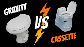 Gravity vs Cassette Toilet Which is Best for Your Camper [upl. by Nyrac]