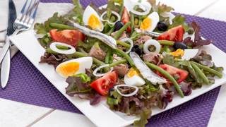 Recette  Salade niçoise aux anchois [upl. by Ap]