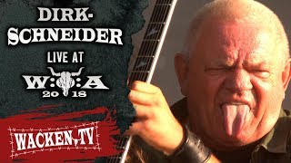 Dirkschneider  Balls to the Wall  Live at Wacken Open Air 2018 [upl. by Irrol717]