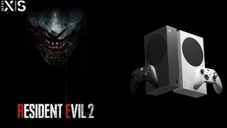 Xbox Series S  Resident Evil 2 Remake  Graphics test  First Look [upl. by Gnahk]