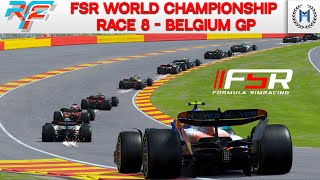 rFactor 2 Formula SimRacing World Championship Race 8  Belgium Grand Prix [upl. by Heaps]