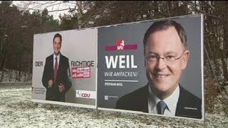 Niedersachsen Herausforderer Weil quotgespannt wie ein Flitzebogenquot [upl. by Nnylyt]