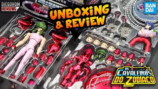 SHUN V3 Cloth Myth EX Andromeda BANDAI Unboxing e Review BR  DiegoHDM [upl. by Tim]