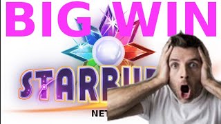 STARBURST ONLINE SLOT BIG WIN €010 bet €2300 WIN [upl. by Osrock]