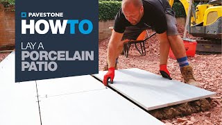 How To Lay A Porcelain Patio [upl. by Chao]