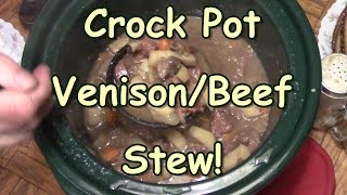 Crock Pot Venison Stew [upl. by Llenoil]