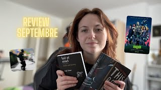 Review Septembre Livres Films Musiques [upl. by Ahcarb988]