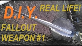 HOW TO Bladed Aluminium Baseball Bat  Fallout Weapon 1 [upl. by Llebana]