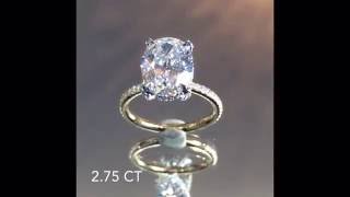 275 ct Oval Diamond Engagement Ring [upl. by Taryne]