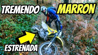 😱CAEMOS en la TRAMPAtramo OFFROAD IMPOSIBLE para MOTOS TRAIL y ENDUROestreno DRZ400E [upl. by Shanda]