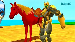 hourse ridding cartoon  horse 3d stimulator [upl. by Biancha433]