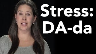 Syllable Stress Study 2Syllable Words DAda  American English [upl. by Solana]