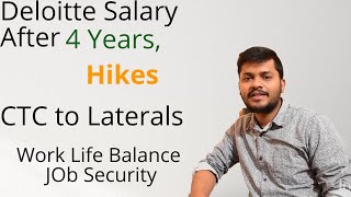 Deloitte Salary after 4 years  Pay to laterals  Deloitte Hikes DeloitteUSI DeloitteIndia [upl. by Yajet]